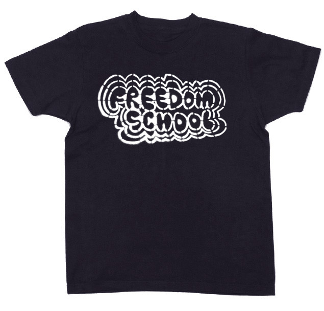 Freedom School Stencil Logo